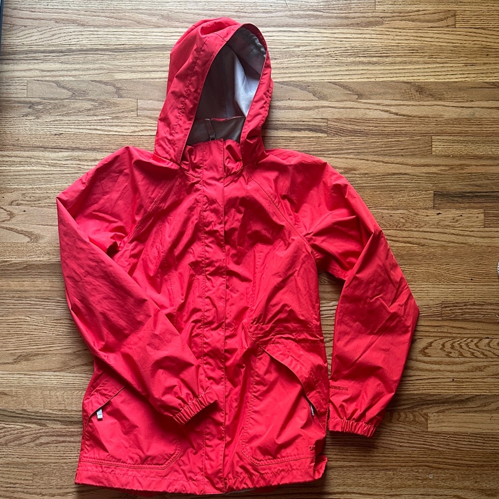Eddie Bauer Red Hooded Jacket